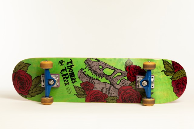 t-rex skateboard