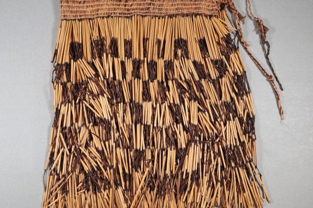 Māori piupiu skirt
