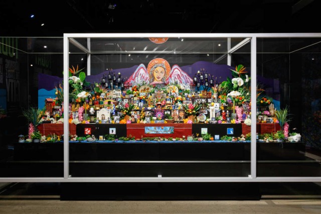 Ofrenda or altar located inside of the Museum
