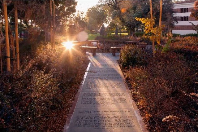 USC Blacklist Memorial Garden 