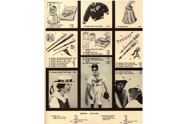  another photoscan of early Dodgers mail order catalog
