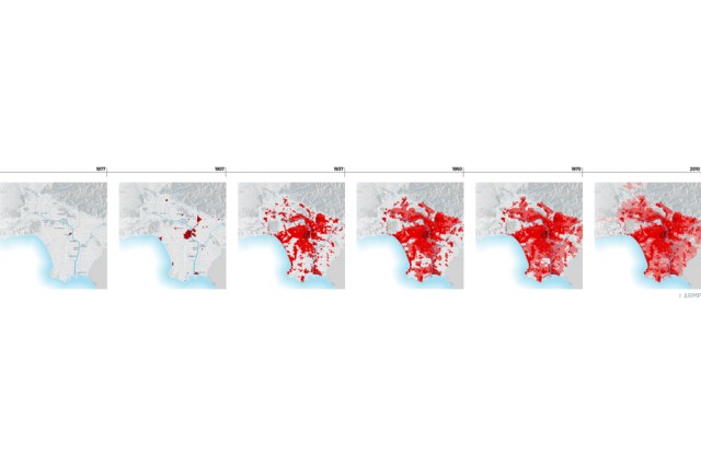 A historical view of maps on a timeline