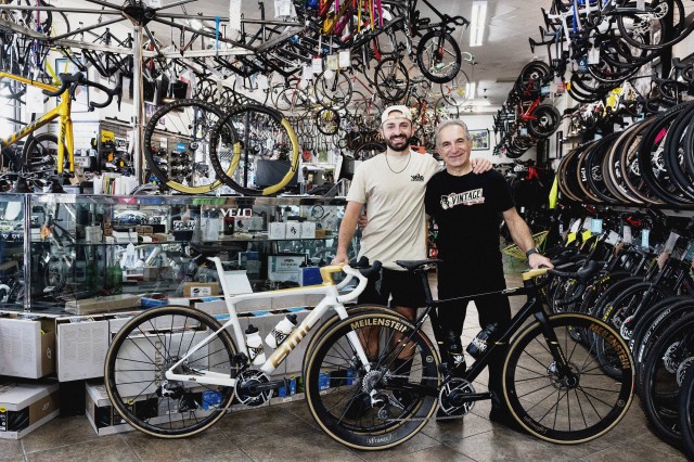 Hrach and Matthew Velo Pasadena