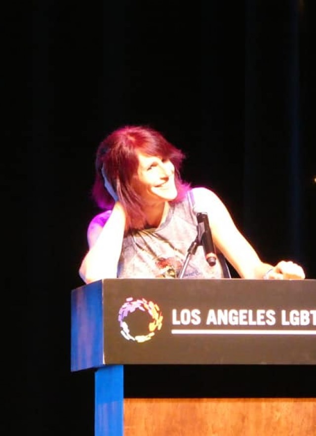 Gina Bigham Talks at LGBTQ Center
