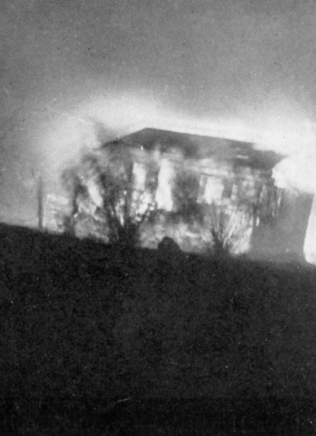 Fire north of Montrose-La Crescenta, November 1933.