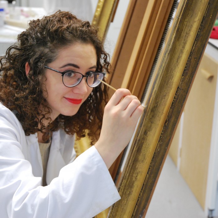 Assistant Conservator Marina Gibbons