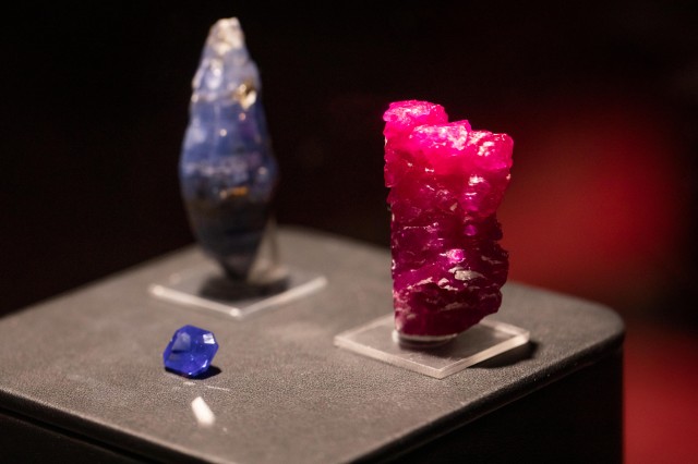 gem and mineral specimens