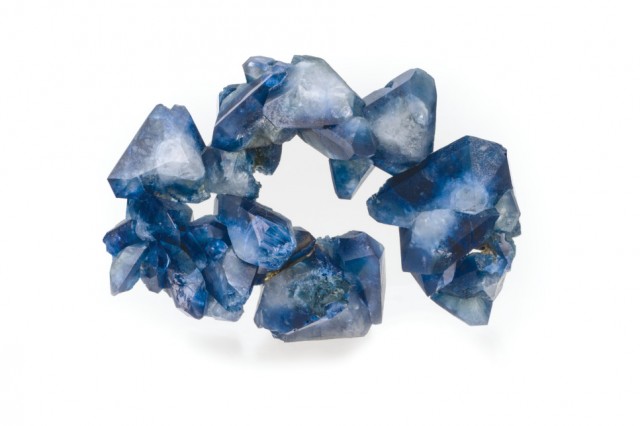 blue benitoite gem