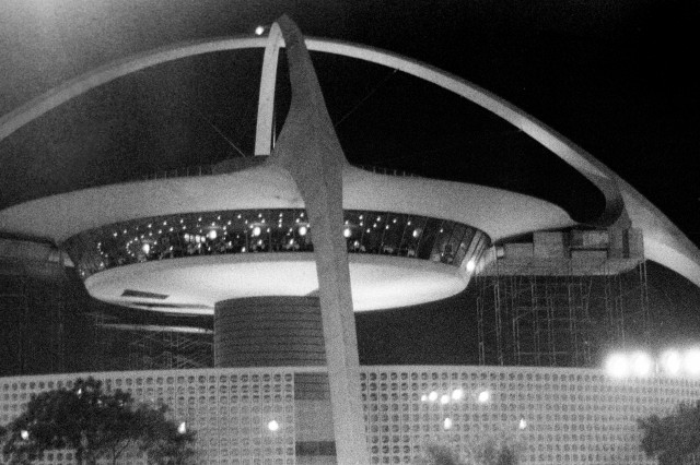 Old time photo of LAX