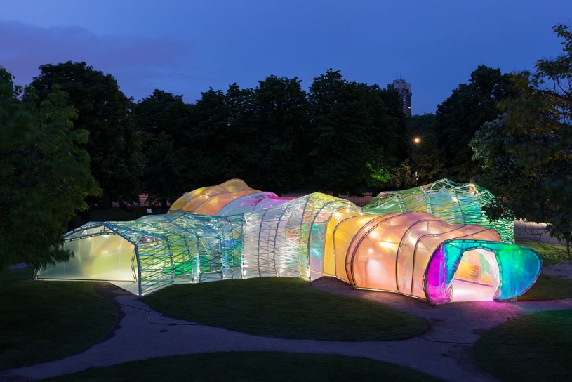 Serpentine Pavilion by SelgasCano in Hyde Park