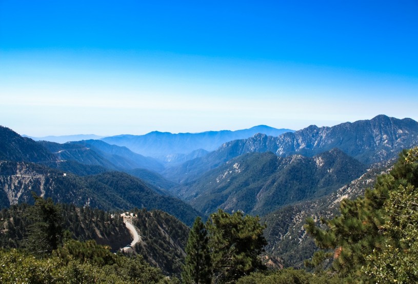 View of San Gabriel Canyon