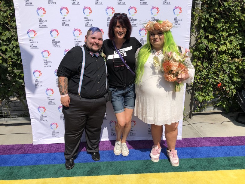 Trans Pride Wedding 