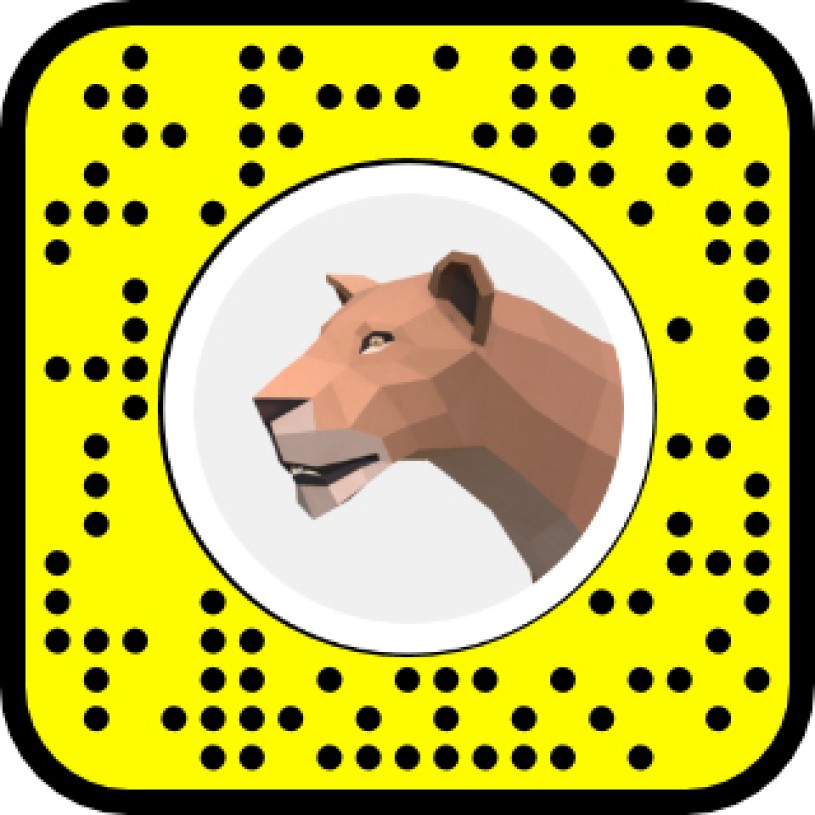 American lion snapchat code