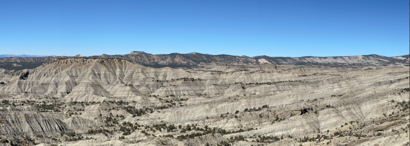 View of the Kaiparowits Formation from Death Ridge in Grand Staircase-Escalante National Monument.